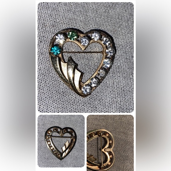 Vintage brooches CATAMORE & Vintage Monet. Please see description for details. - Picture 2 of 3